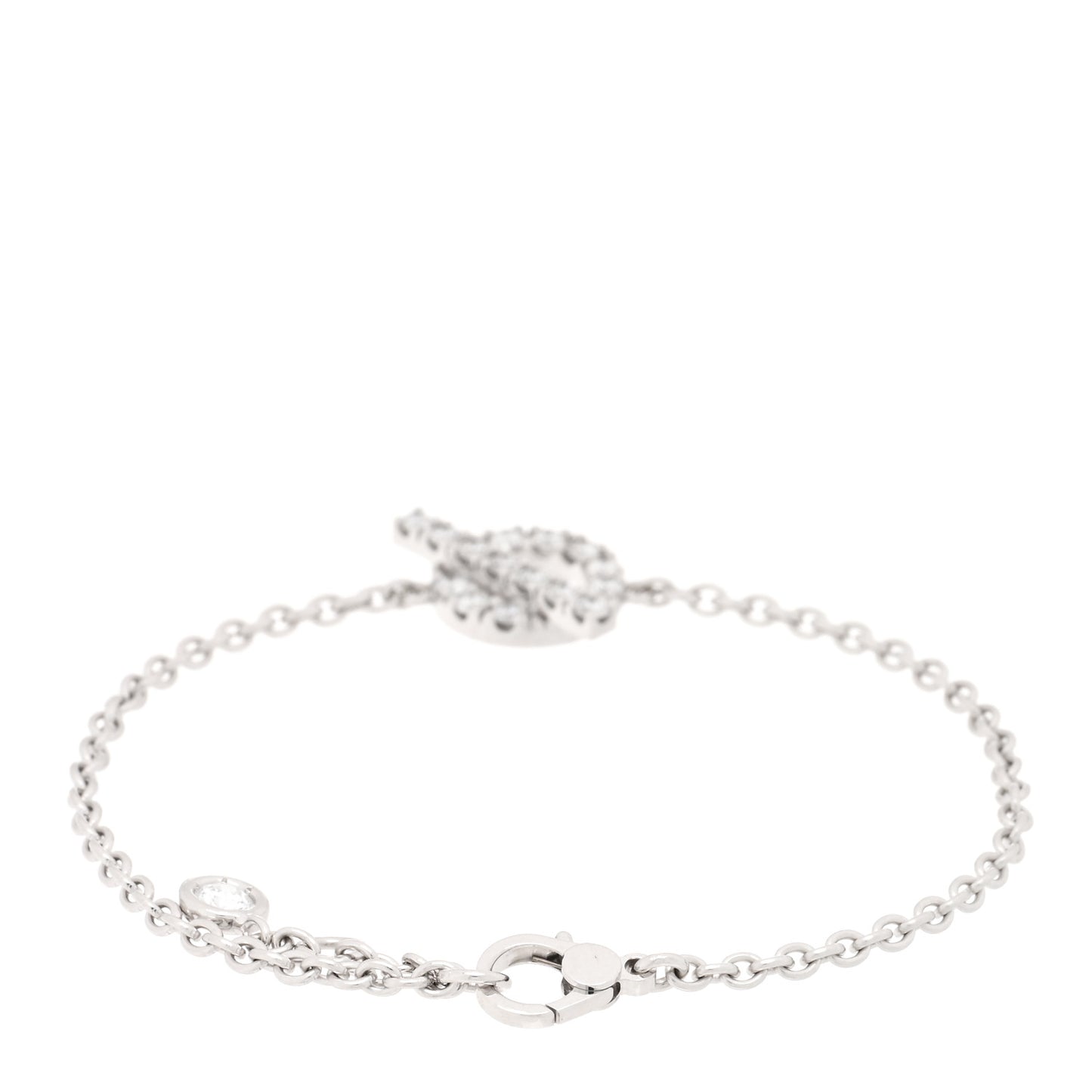 18K White Gold Diamond Finesse Bracelet SH