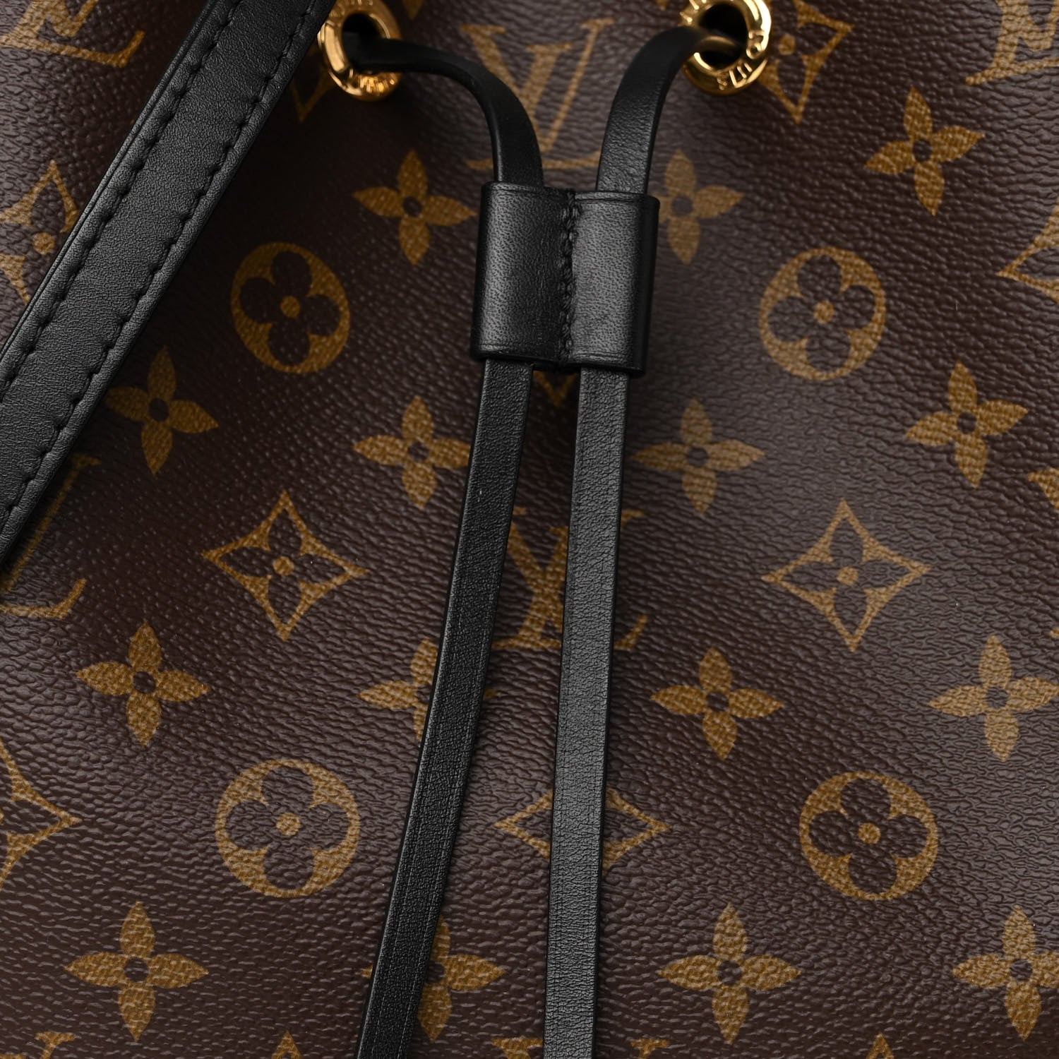 Louis Vuitton Monogram Neonoe MM Black 7 of 9