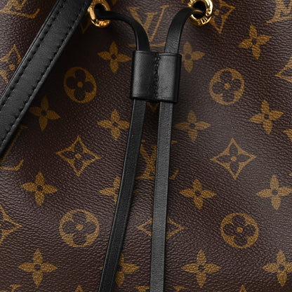 Louis Vuitton Monogram Neonoe MM Black 7 of 9