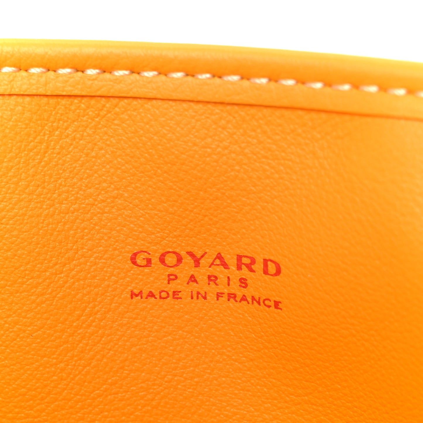 Goyardine Reversible Mini Anjou Yellow