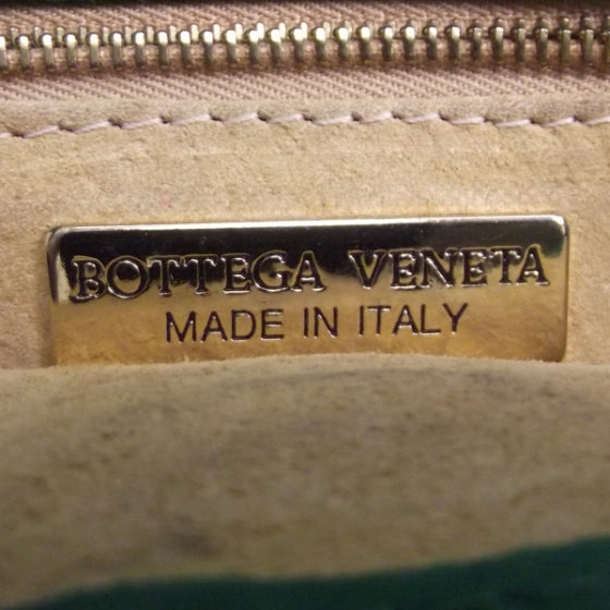 Woven Shoulder Bag Green