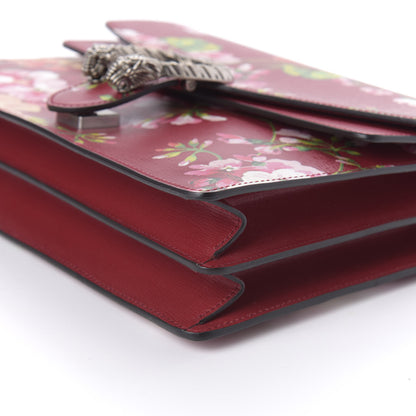Gucci Calfskin Blooms Print Medium Dionysus Shoulder Bag Romantic Cherry Multicolor 7 of 10
