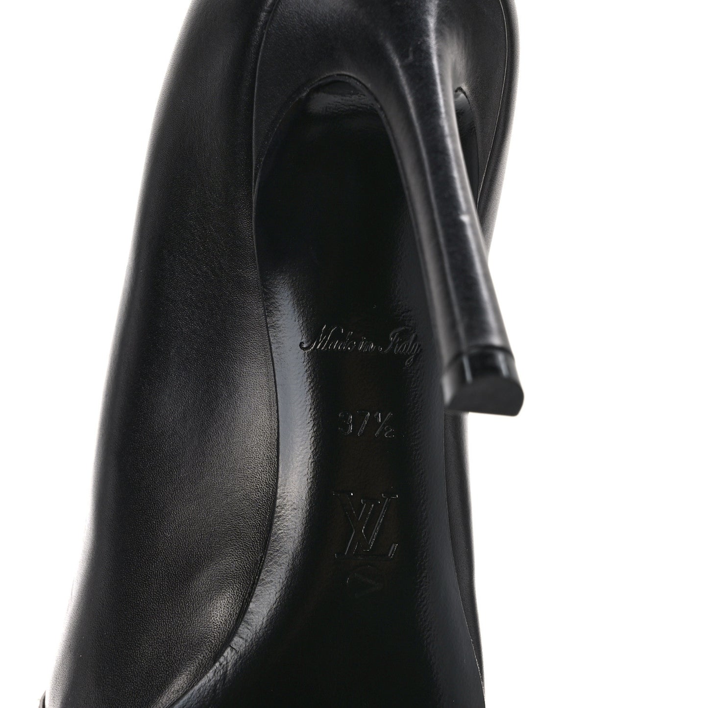 Monogram Studded Cherie Pumps 37.5 Black