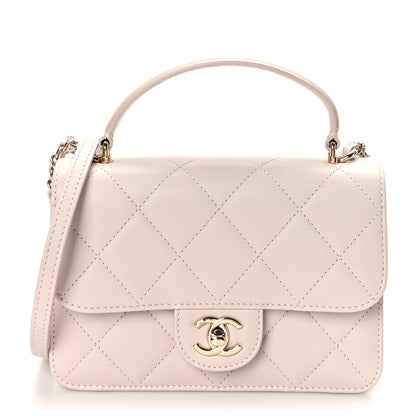 Chanel Calfskin Quilted Coco Lady Flap Light Purple 1 of 10