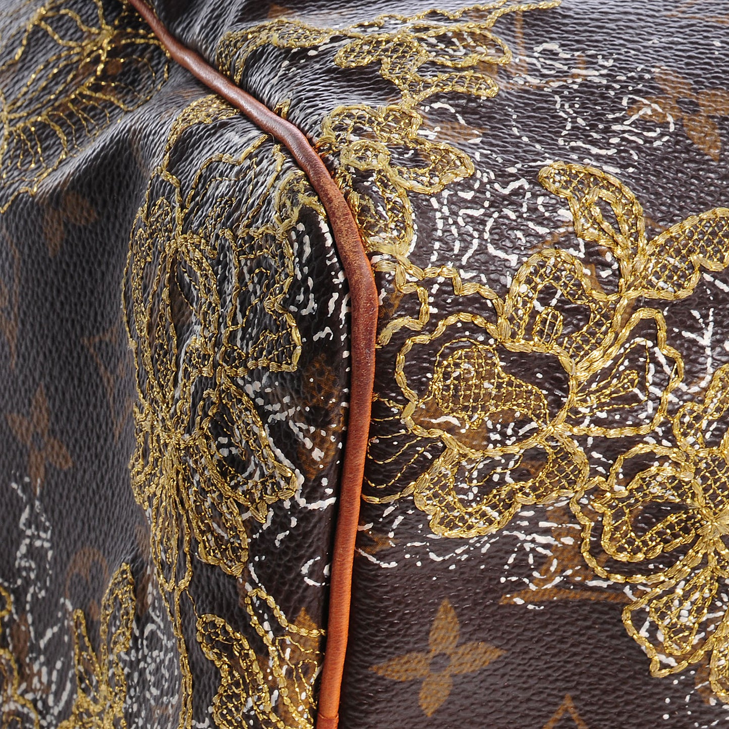 Monogram Dentelle Speedy 30 Gold