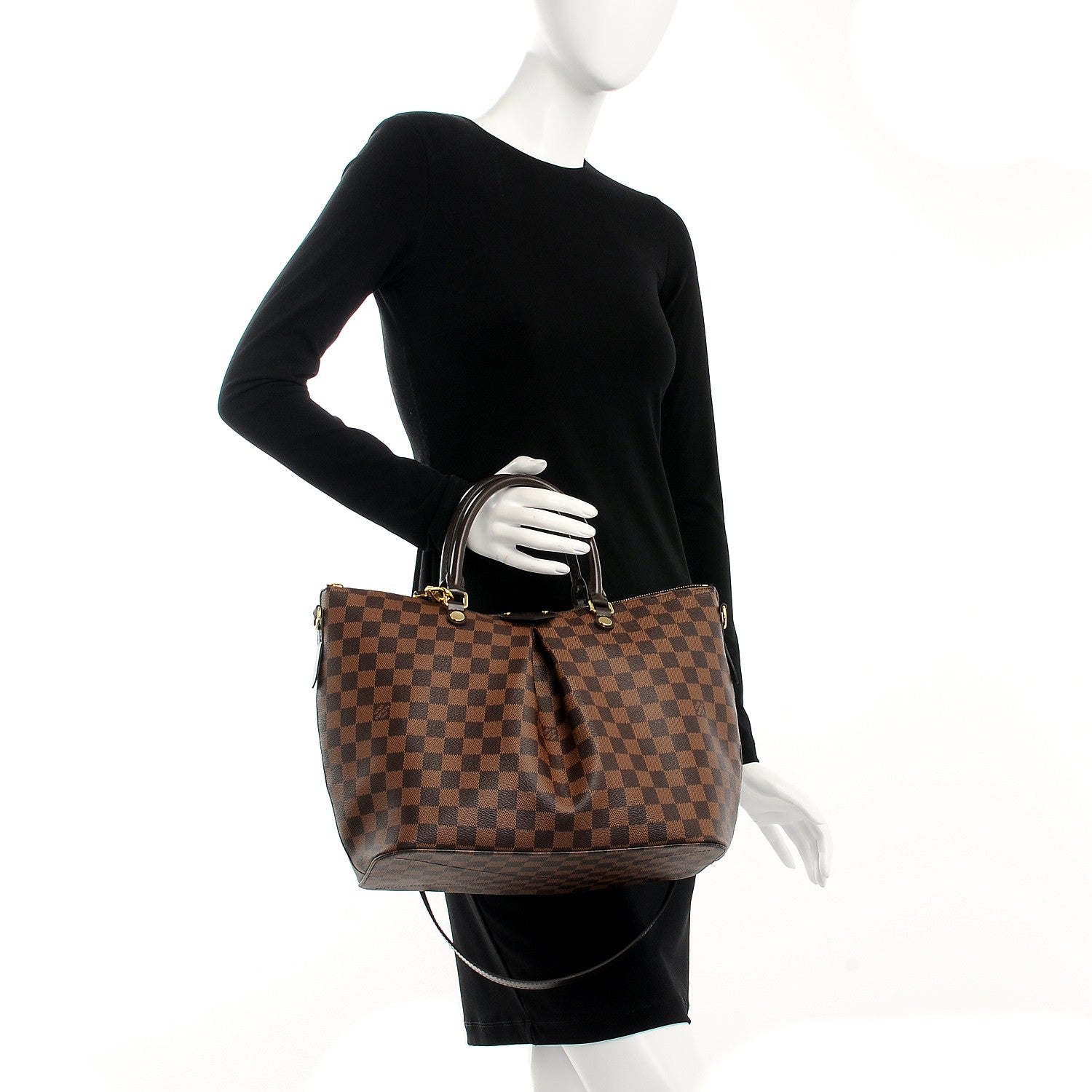 Louis Vuitton Damier Ebene Siena GM 3 of 8