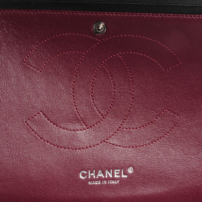 Chanel Lambskin Quilted Jumbo Double Flap Black 7 of 10