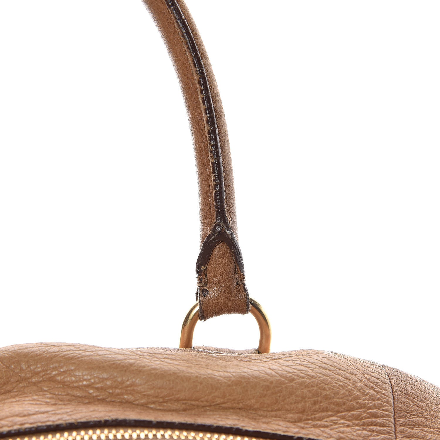 Prada Cervo Antik Dome Satchel Sughero 14 of 25