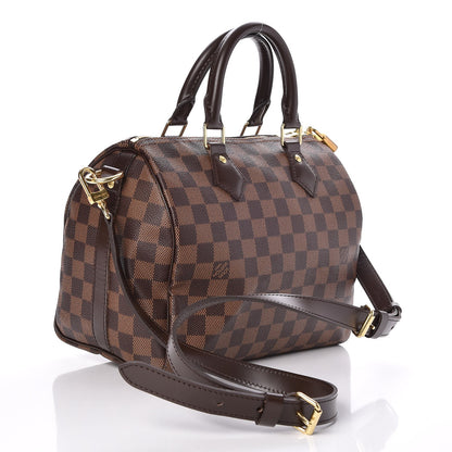 Louis Vuitton Damier Ebene Speedy Bandouliere 25 3 of 8