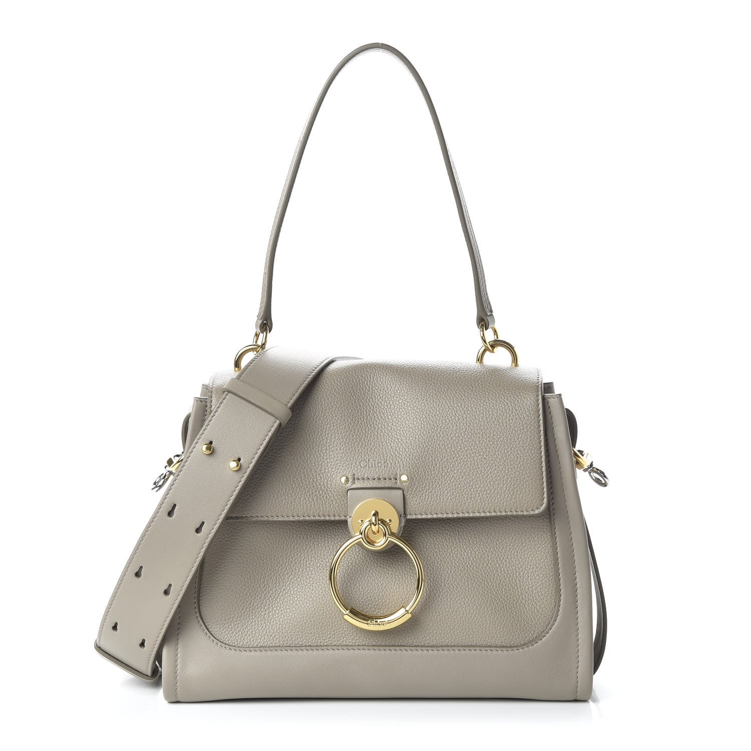 Chloe Calfskin Small Tess Day Bag Motty Grey 1 of 9