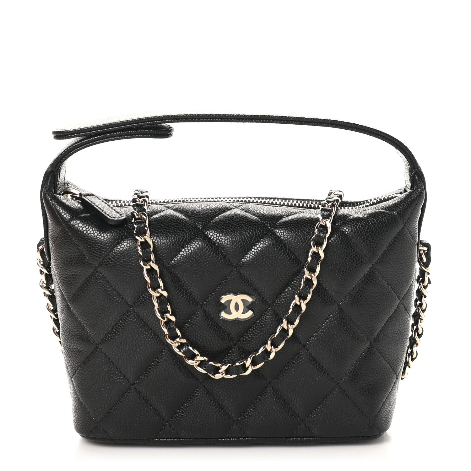 Chanel Caviar Quilted Hobo Black 1 of 11