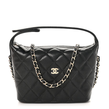 Chanel Caviar Quilted Hobo Black 1 of 11
