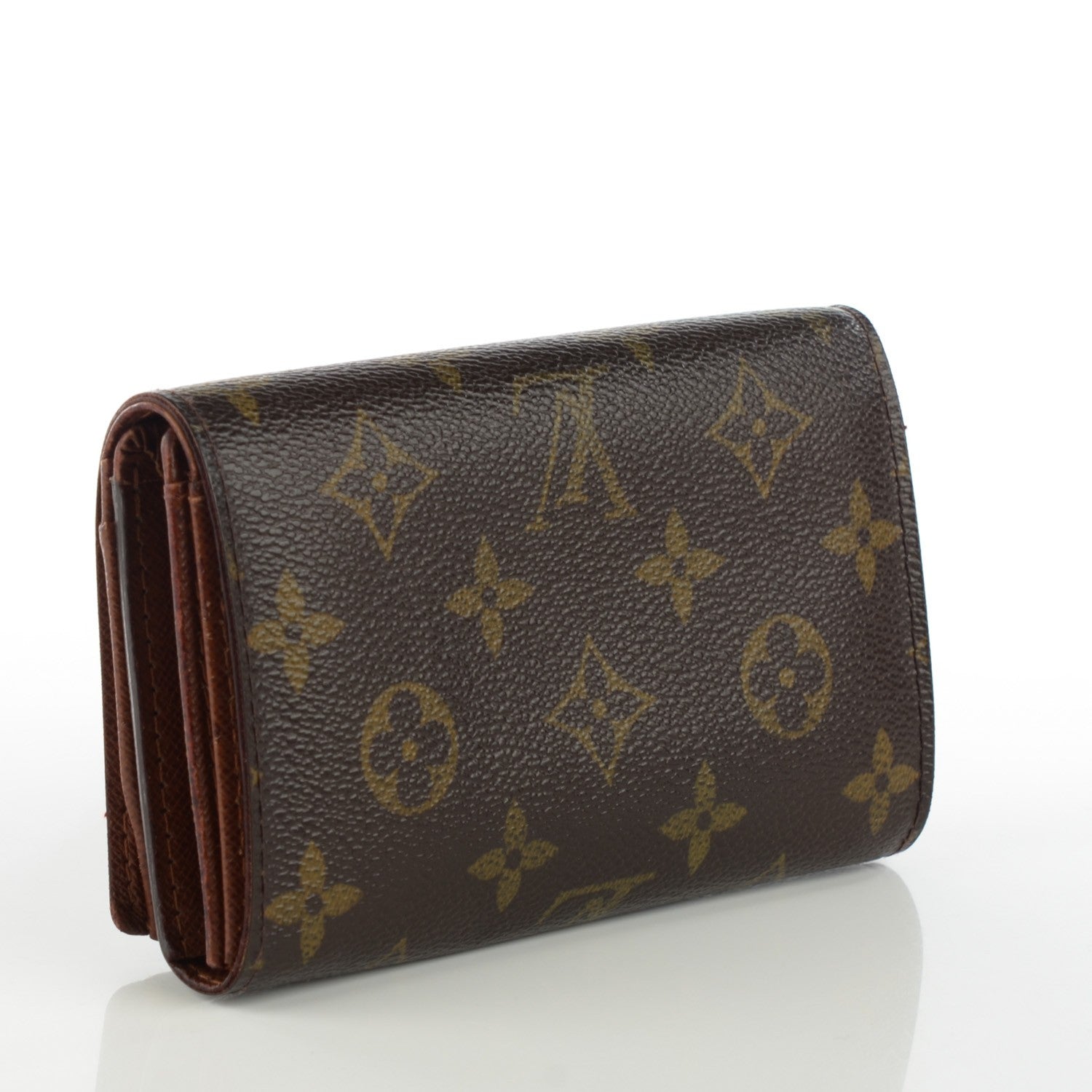 Louis Vuitton Monogram Porte-Monnaie Tresor Wallet 3 of 7