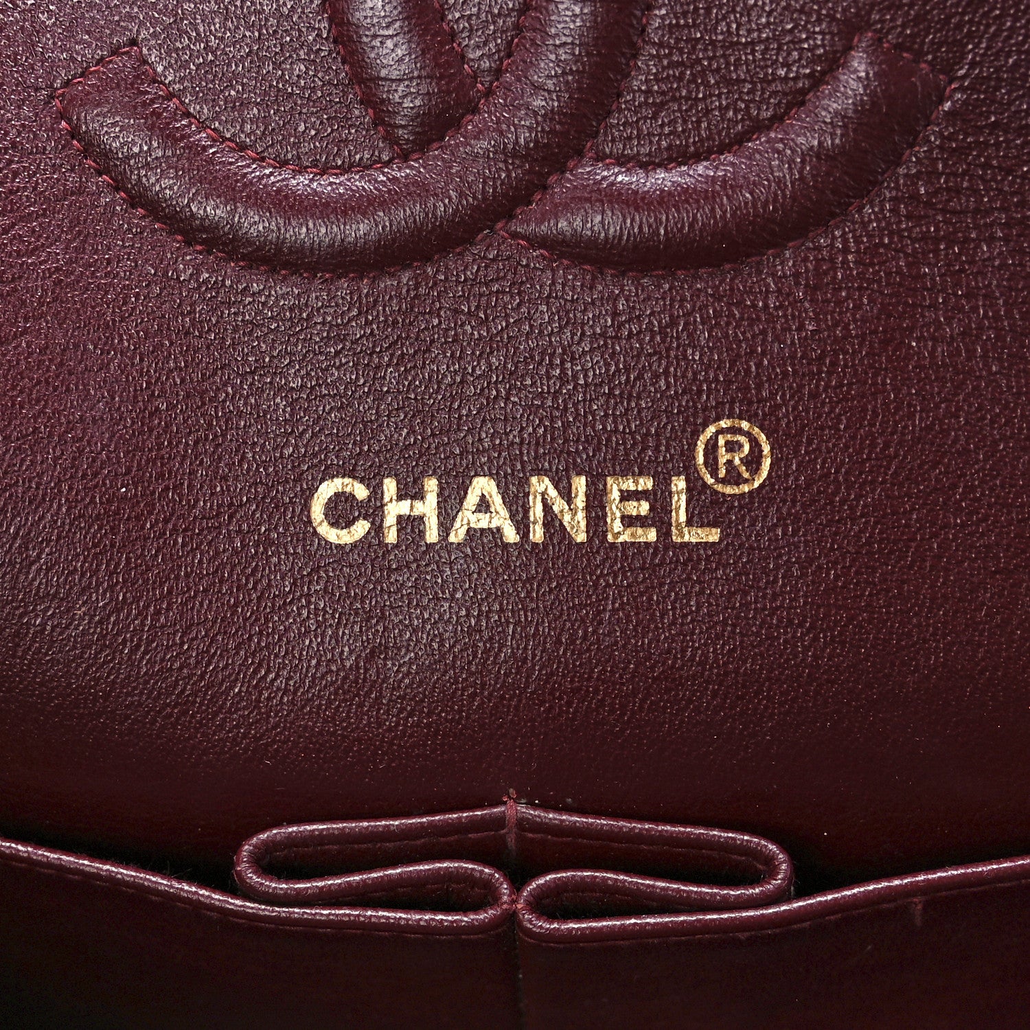 Chanel Lambskin Quilted Medium Double Flap Black 6 of 12