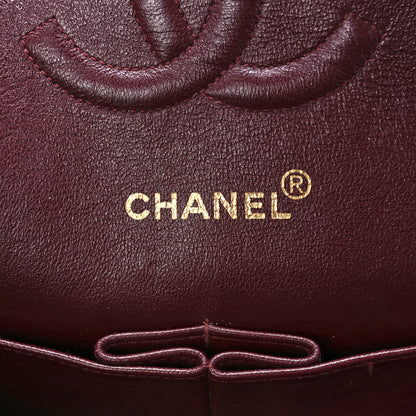 Chanel Lambskin Quilted Medium Double Flap Black 6 of 12