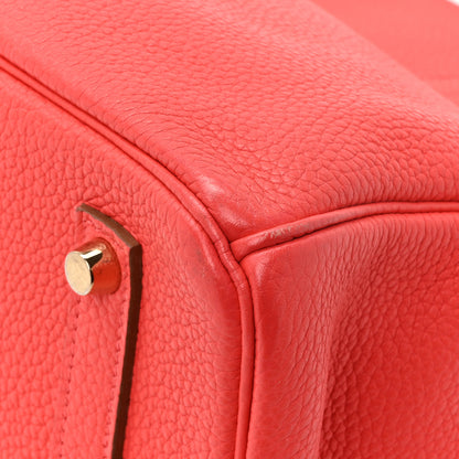 Hermes Togo Birkin 35 Rouge Pivoine 17 of 17