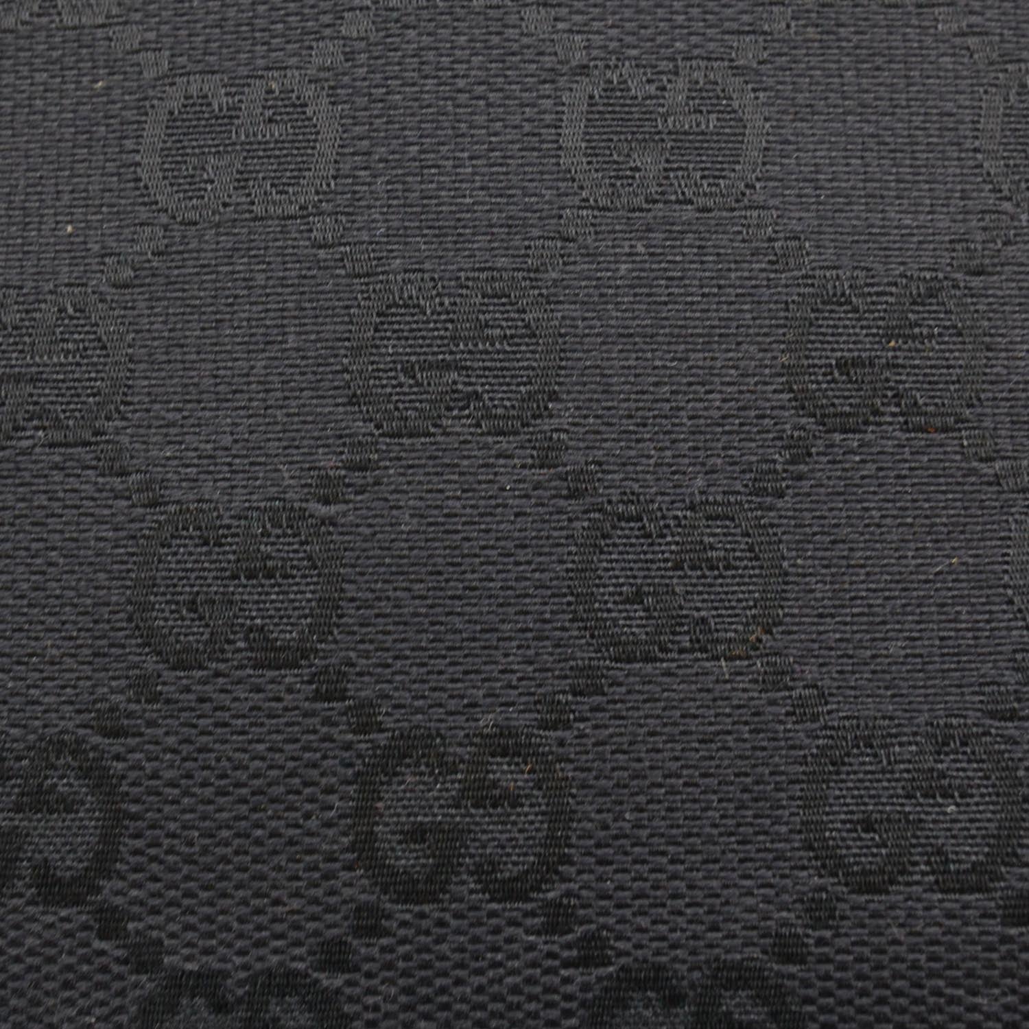 Gucci Monogram Horsebit Chain Shoulder Bag Black 8 of 8