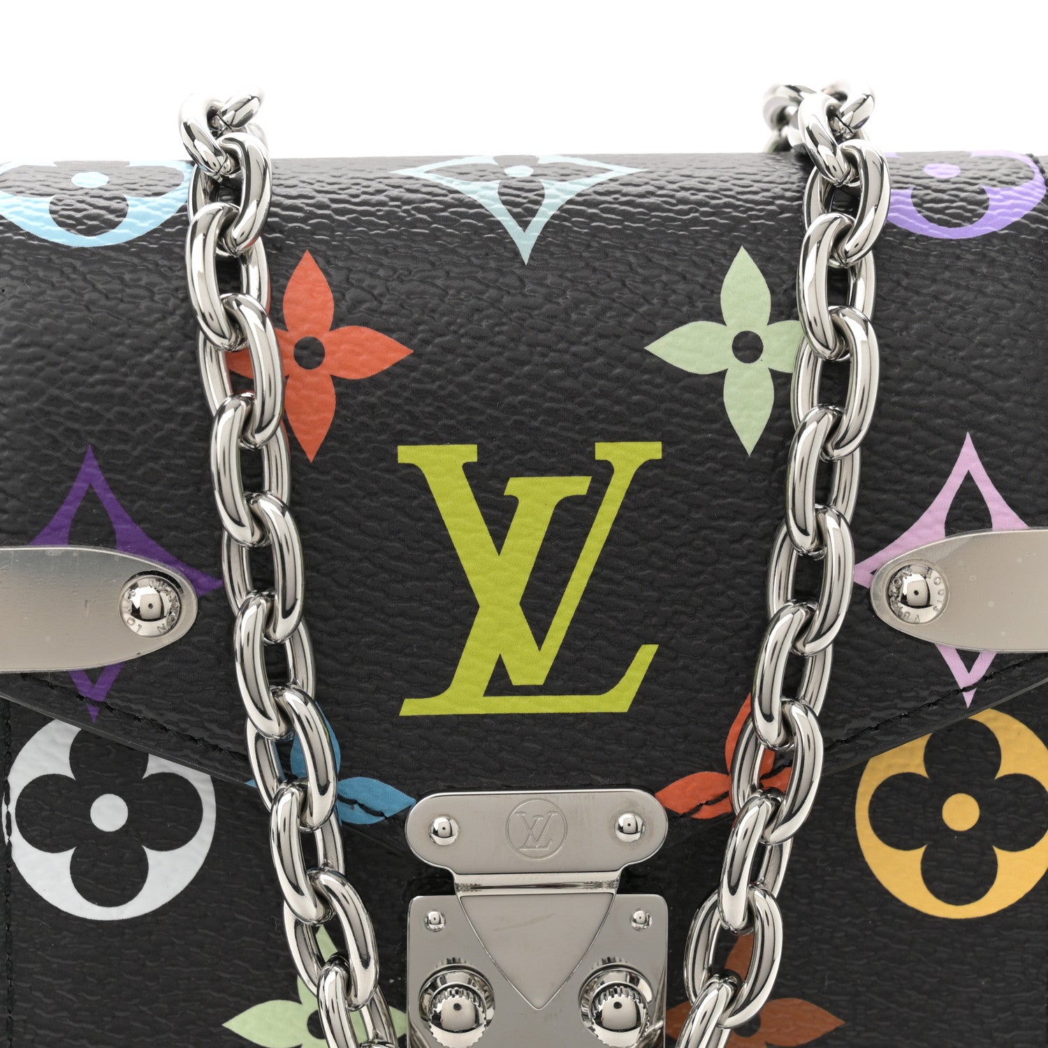 Louis Vuitton LV X TM Monogram Multicolor Phone Pouch Metis Black 7 of 9