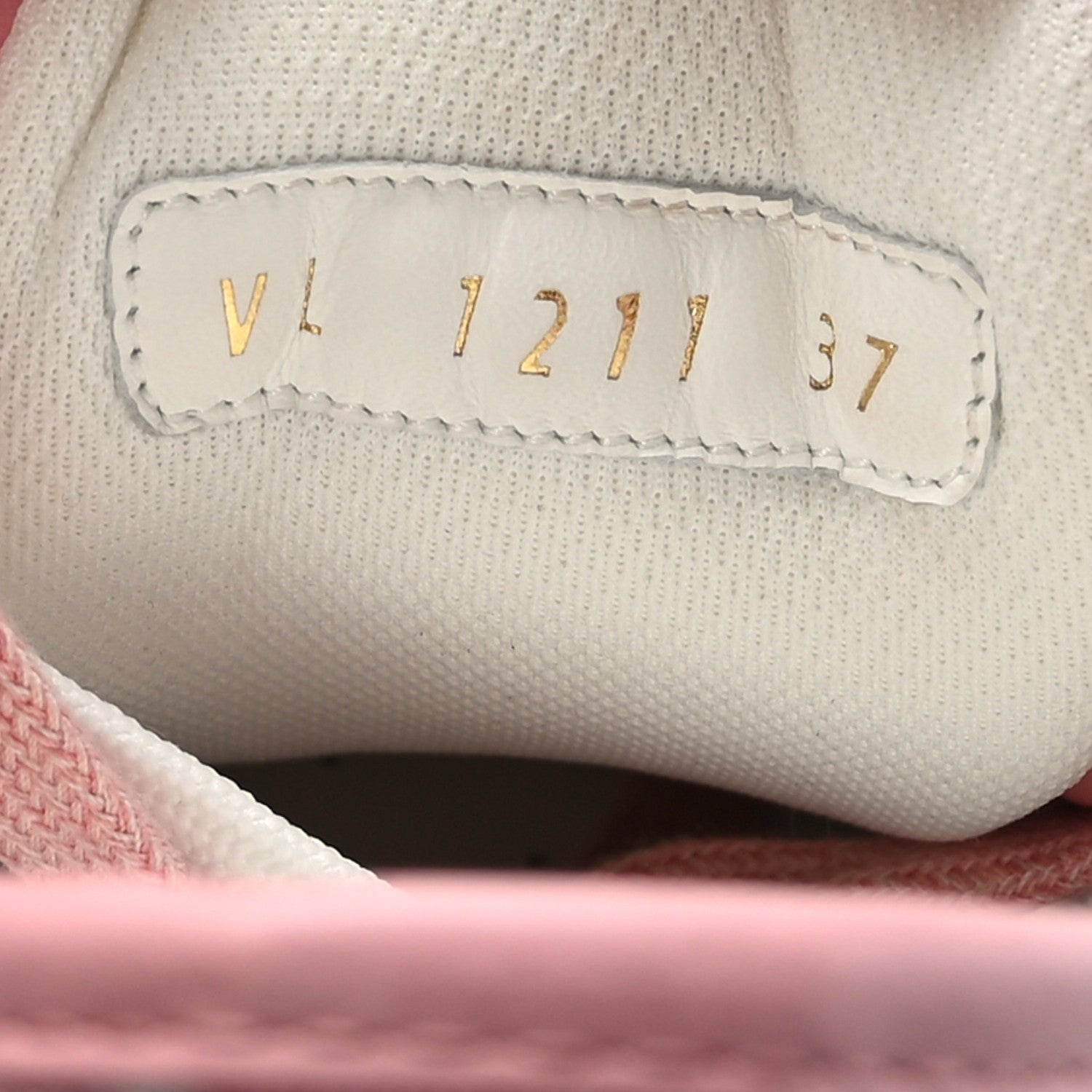 Louis Vuitton Denim Monogram Squad Sneakers 37 Pink 7 of 8