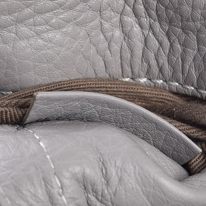 Chloe Calfskin Mini Marcie Round Crossbody Bag Cashmere Grey 7 of 7
