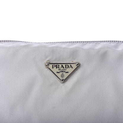 Prada Nylon Vela Cosmetic Pouch Cristallo 7 of 7