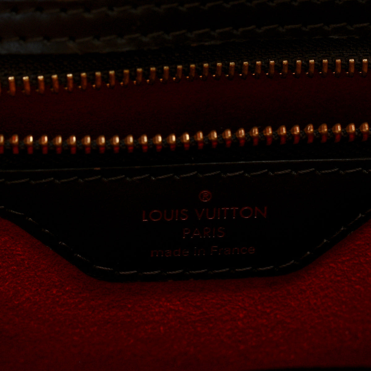 Louis Vuitton Damier Ebene Bergamo MM 6 of 9