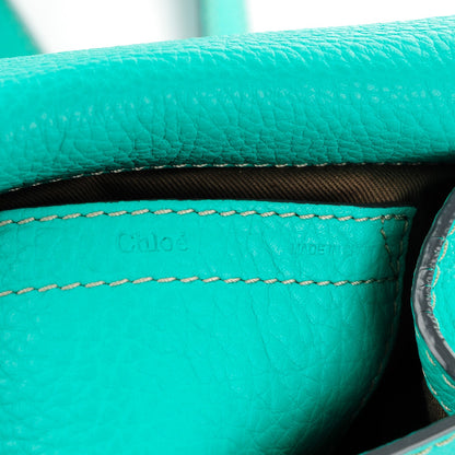 Chloe Calfskin Mini Marcie Round Crossbody Bag Jade Green 6 of 8