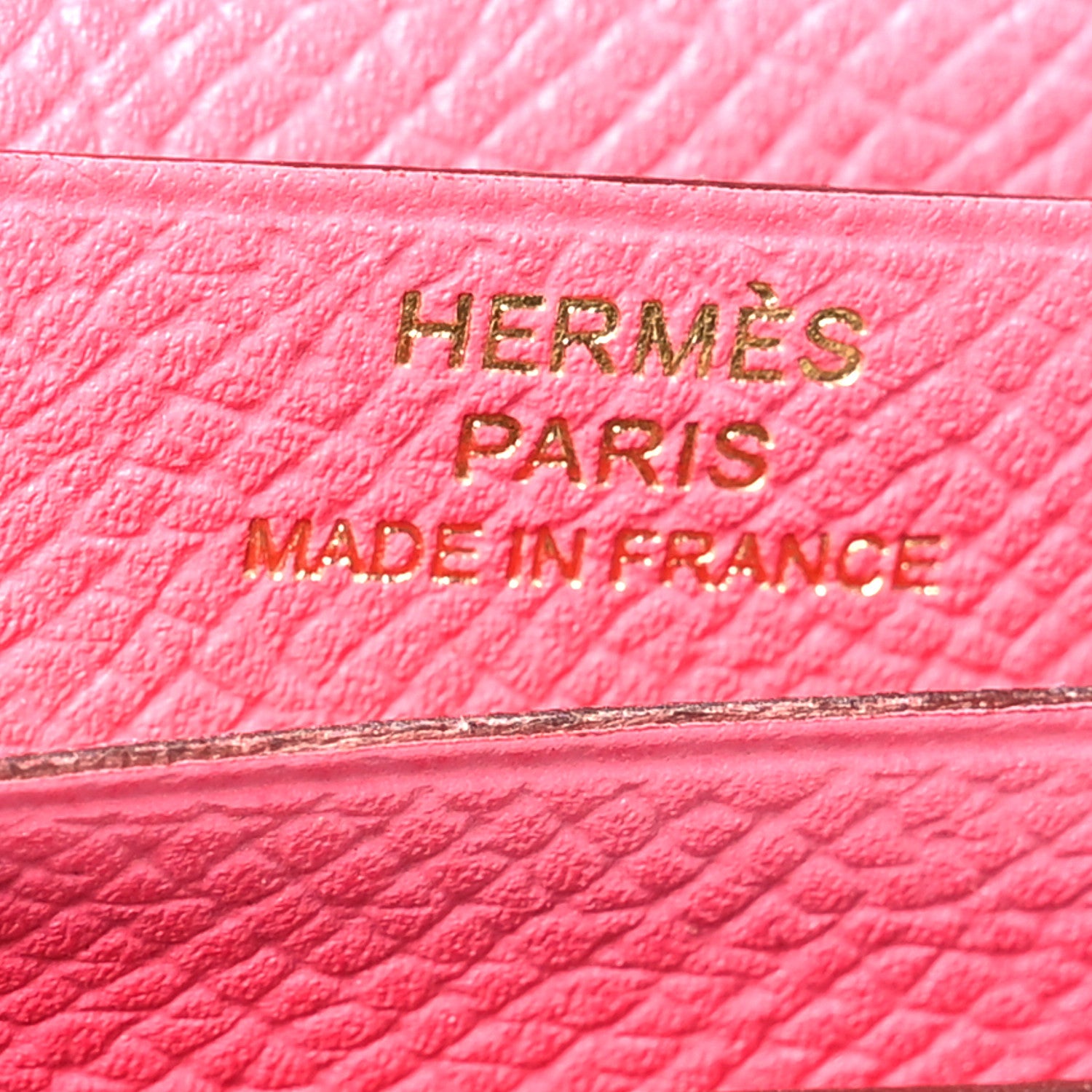 Hermes Epsom Tri-Fold Bearn Wallet Rose Azalee 6 of 8