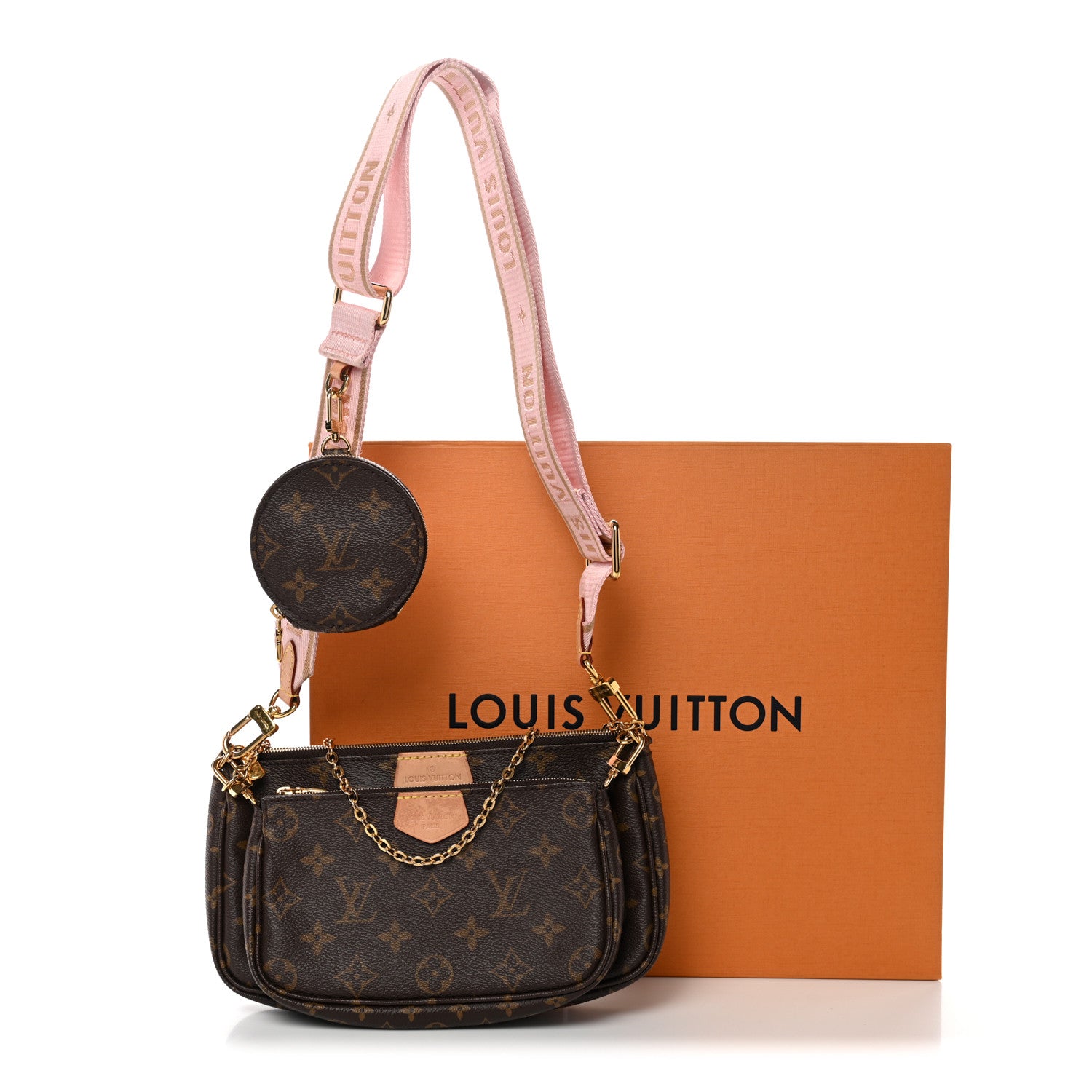 Louis Vuitton Monogram Multi Pochette Accessories Rose Clair 10 of 10