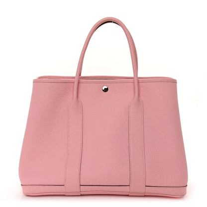 Hermes Vache Country Garden Party Tote 36 MM Rose Sakura 1 of 10
