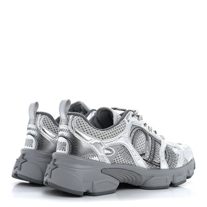 Christian Dior Technical Mesh Dior Chrono Sneakers 36.5 Silver 5 of 10