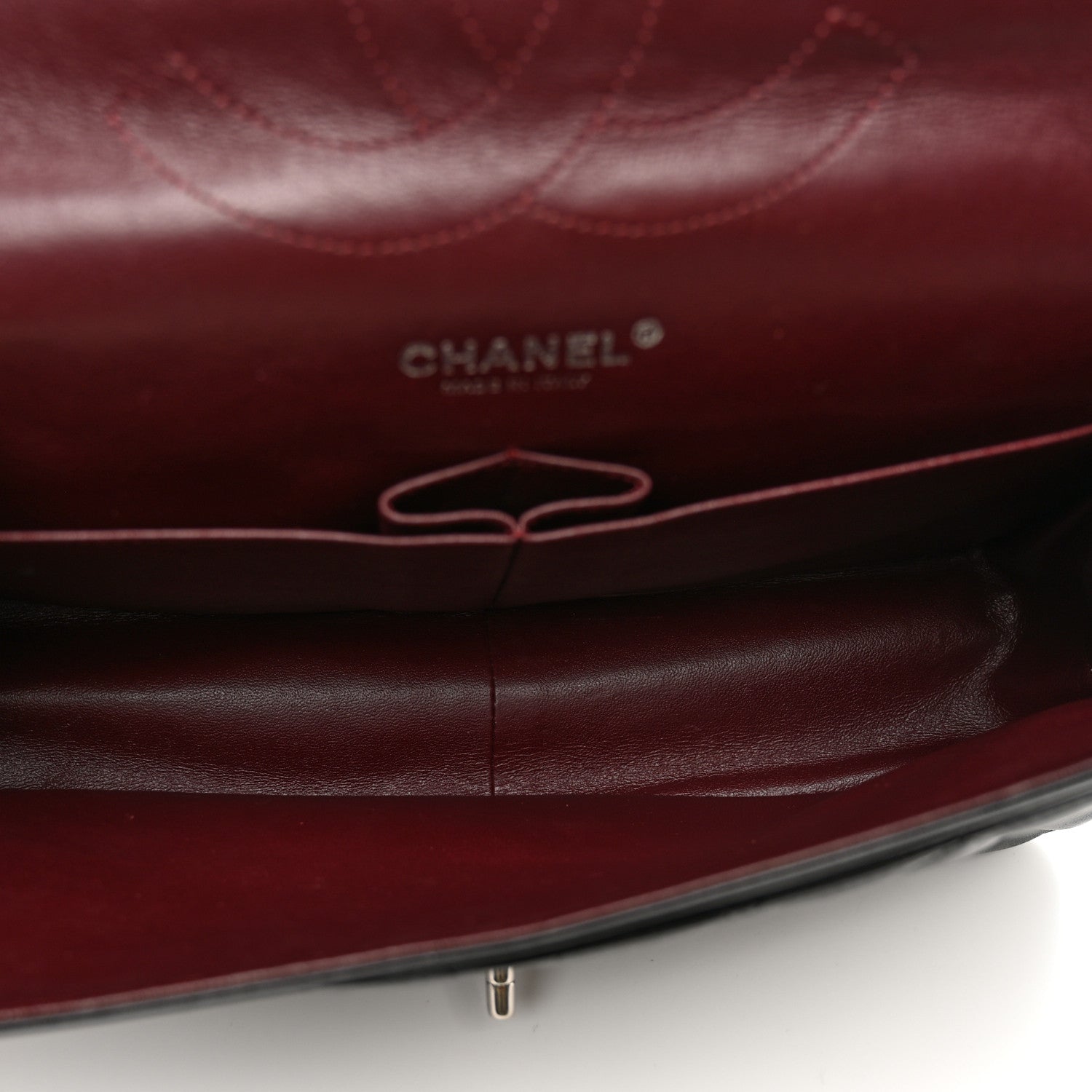 Chanel Lambskin Quilted Jumbo Double Flap Black 5 of 12