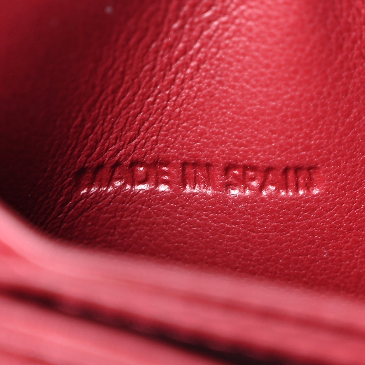Patent Cannage Lady Dior 5-Gusset Card Holder Scarlet