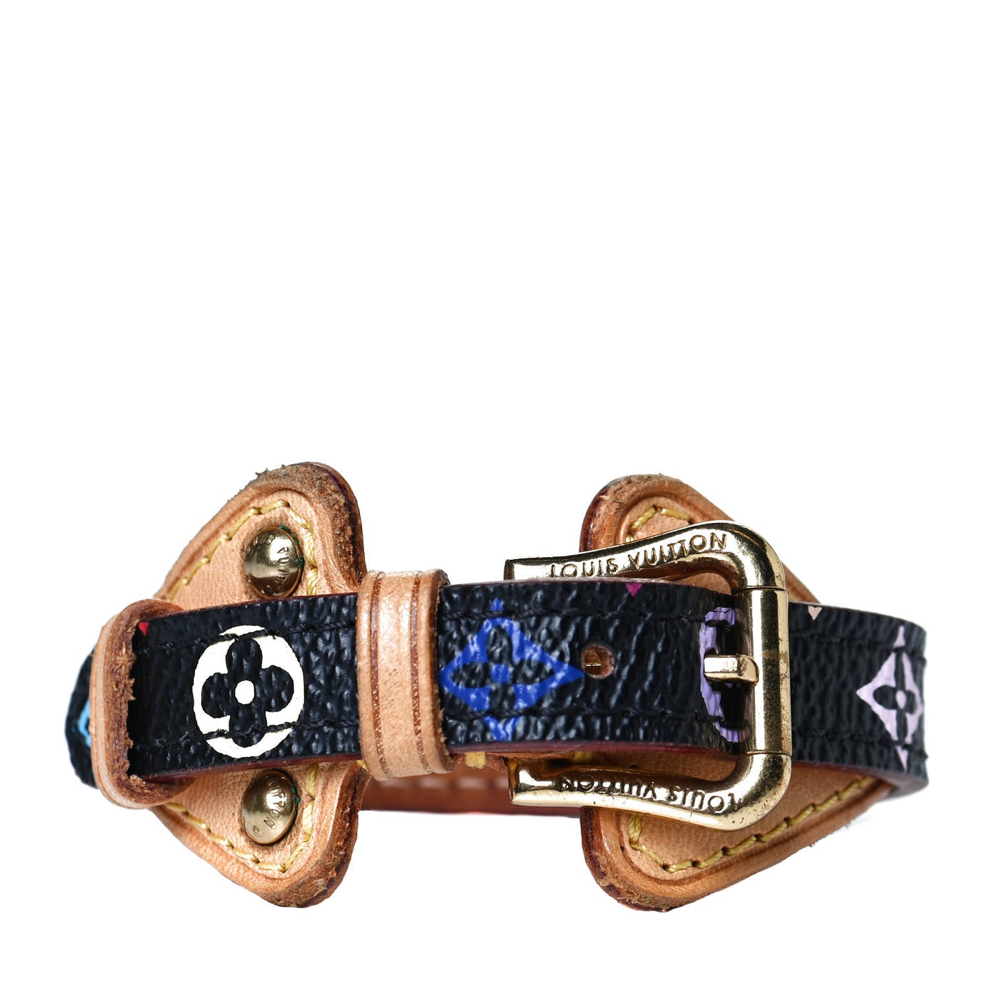 Monogram Multicolor Theda PM Bracelet Black