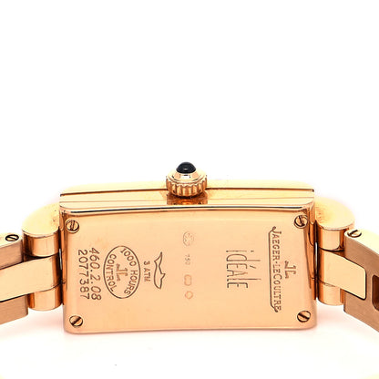 Jaeger-LeCoultre 18K Yellow Gold Diamond Mother of Pearl 17mm Ideale Quartz Watch Q4602581 4 of 4