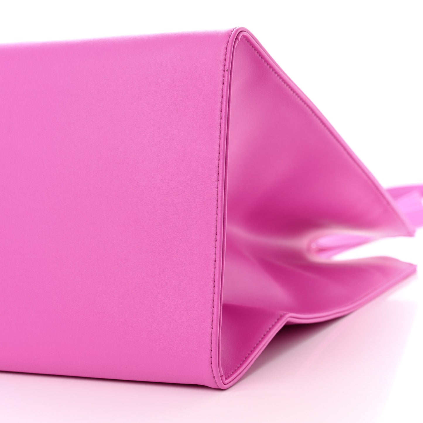 Vegan Leather Large Shopping Bag Azalea