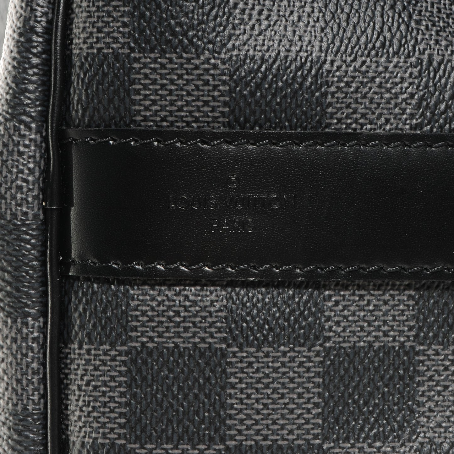 Damier Graphite Keepall Bandouliere 55