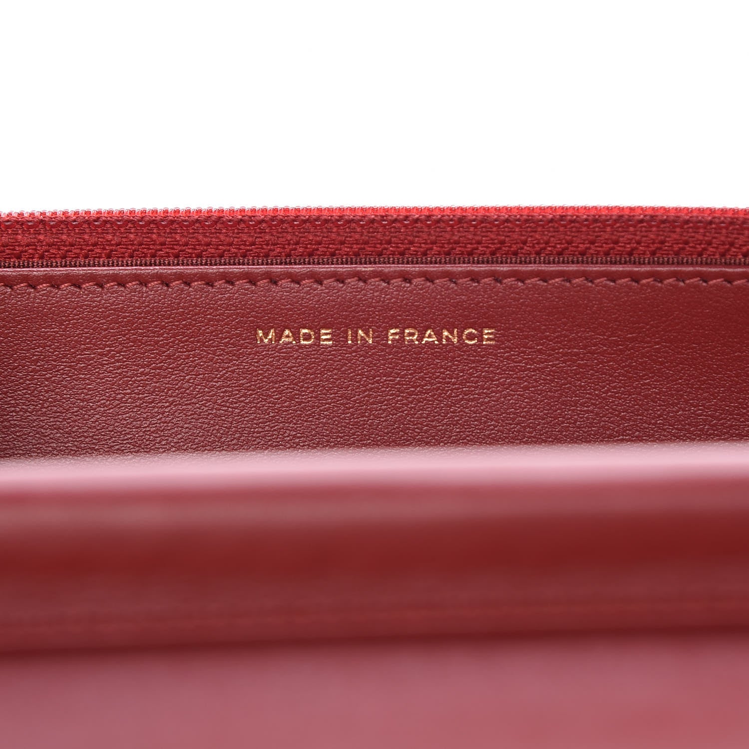 Chanel Caviar Quilted Boy Wallet On Chain WOC Red 7 of 12