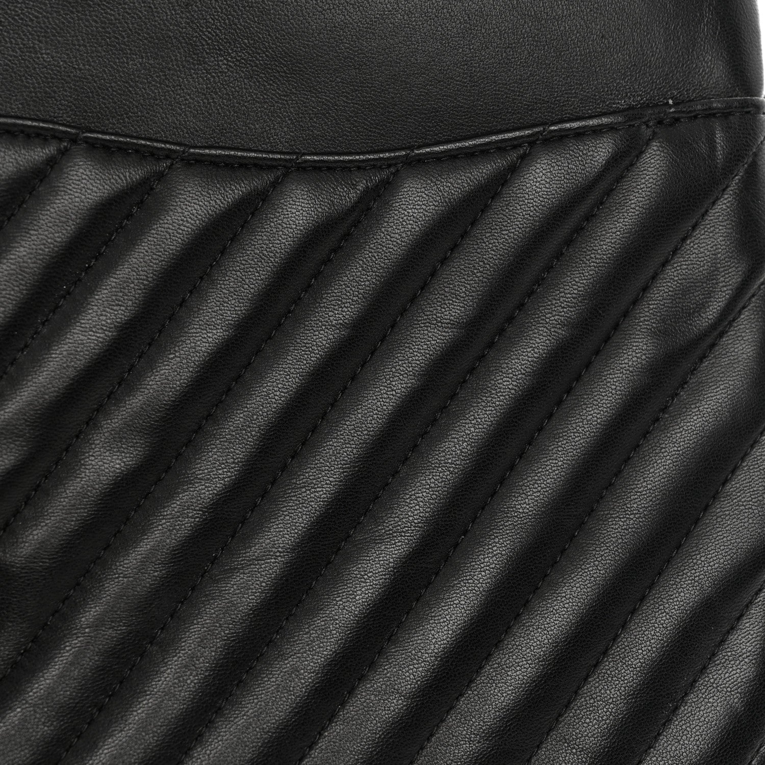 Chanel Lambskin Chevron Quilted Jumbo Double Flap So Black 17 of 19
