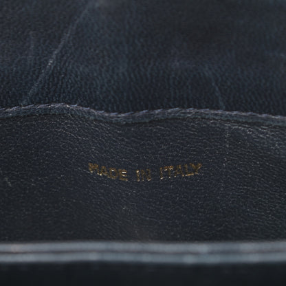 Chanel Lambskin CC Tassel Shoulder Bag Navy 7 of 15