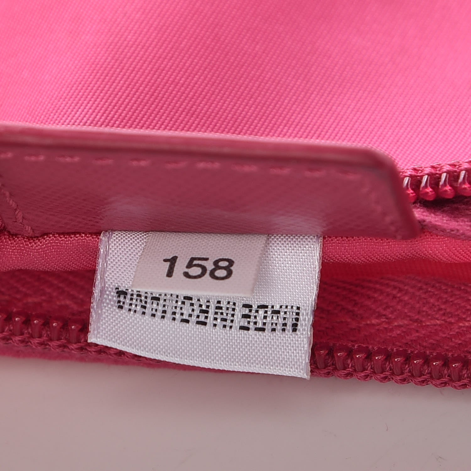 Prada Nylon Vela Cosmetic Pouch Fuxia 9 of 11