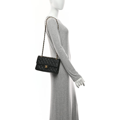 Chanel Caviar Quilted Small Double Flap Black 2 of 10