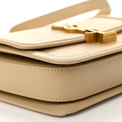 Saint Laurent Smooth Calfskin Small Solferino Satchel Ivory Natural 8 of 10