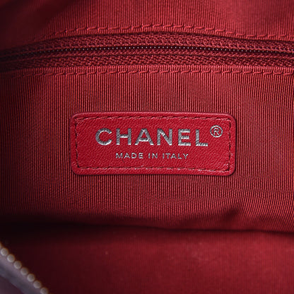 Chanel Iridescent Lambskin Calfskin Quilted Small Gabrielle Hobo Light Purple 6 of 8