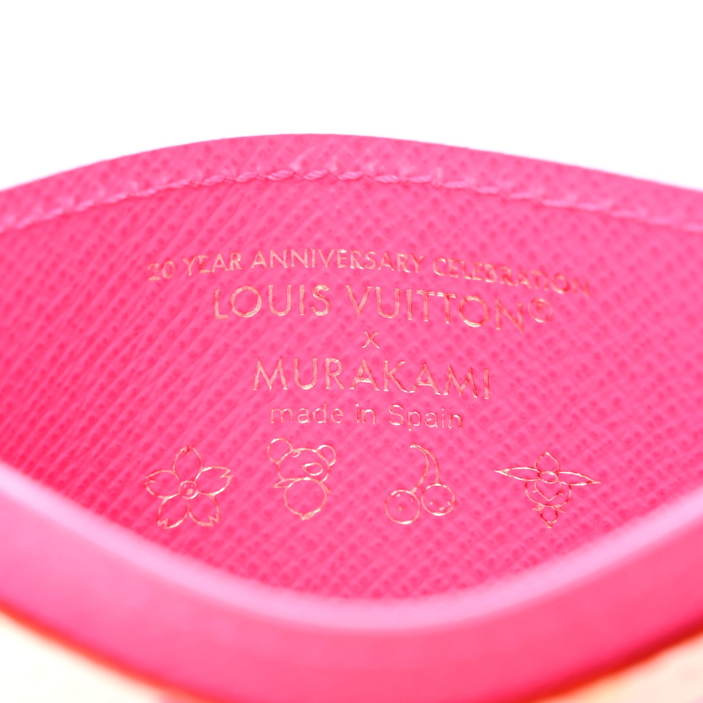 LV X TM Monogram Multicolor Card Holder Kawaii Pink