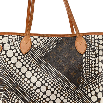 Louis Vuitton Monogram Kusama Waves Neverfull MM White 13 of 27
