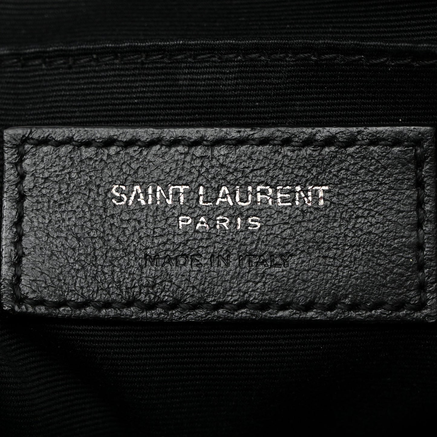 Calfskin Matelasse Monogram Monochrome Lou Camera Bag Black