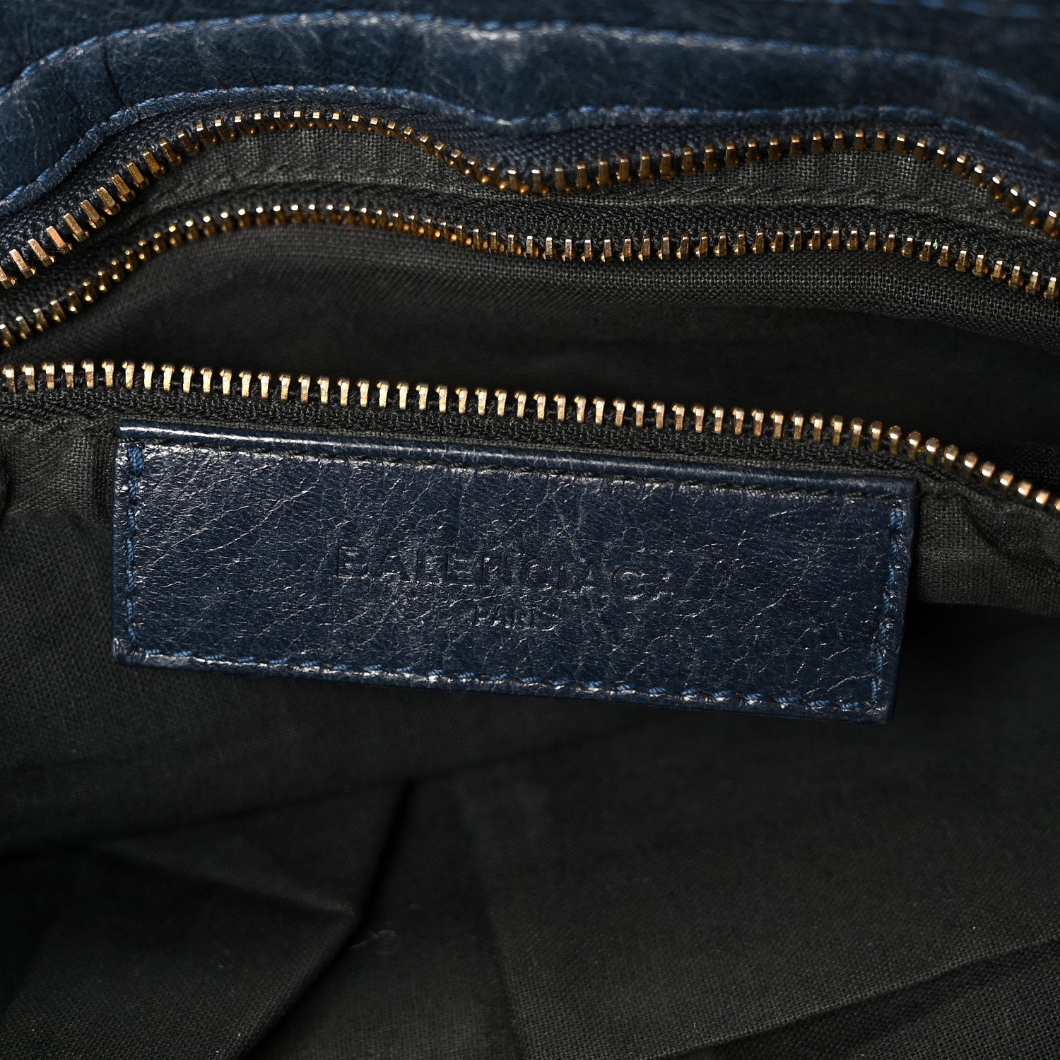 Balenciaga Agneau Giant 12 Gold Hardware City Bleu Obscur 7 of 16