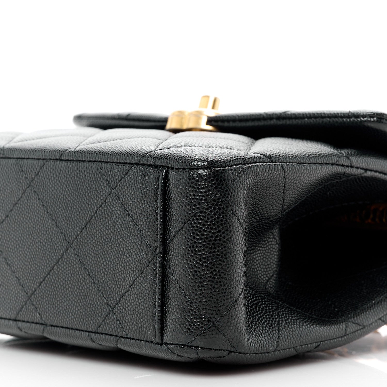 Chanel Caviar Quilted 31 Rue Cambon Mini Top Handle Flap Black 11 of 11