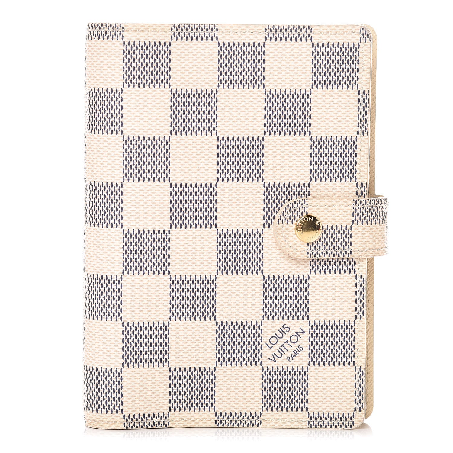 Louis Vuitton Damier Azur Small Ring Agenda Cover 1 of 8